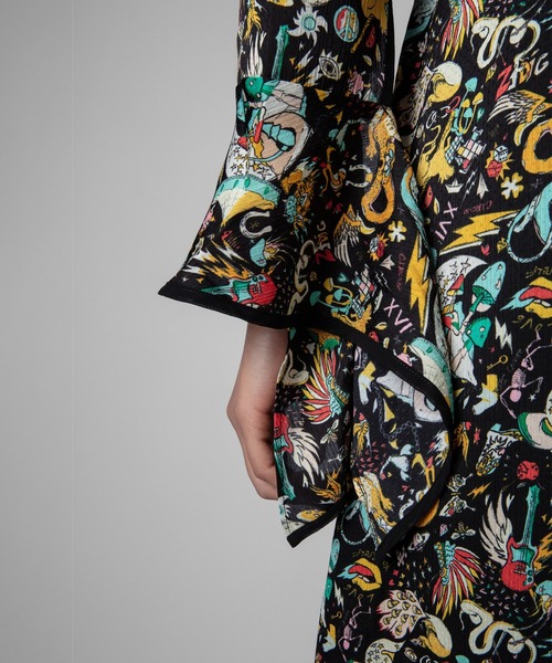 ZADIG&VOLTAIRE（ザディグ　エ　ヴォルテール）の「ROSIER PLISSE PARTY CIRCUS（ワンピース・レディース・ブラック・XS/S/M）」の8枚目の写真