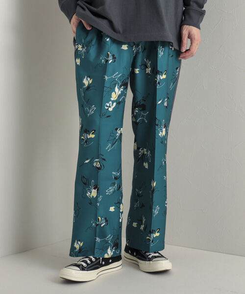 GLOSTER（グロスター）の「【GLOSTER/グロスター】Longchamp ヴィンテージプリント イージーパンツ フレアパンツ（その他パンツ・メンズ・ブラック系その他4/ベージュ系その他3/グリーン系その他2・MEDIUM/LARGE）」の4枚目の写真