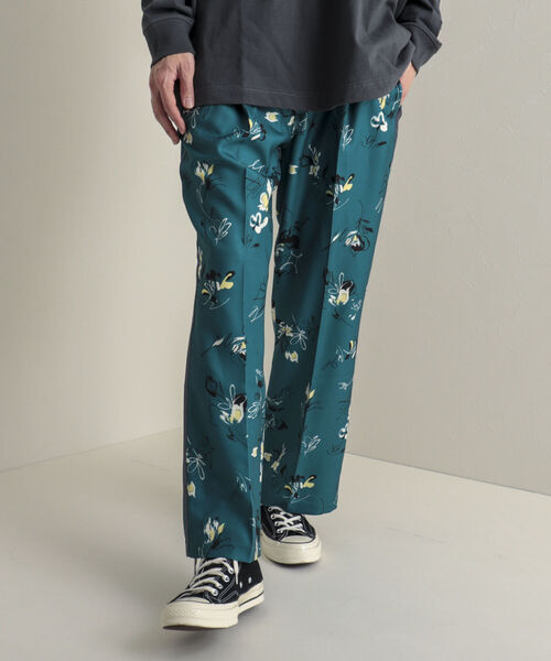 GLOSTER（グロスター）の「【GLOSTER/グロスター】Longchamp ヴィンテージプリント イージーパンツ フレアパンツ（その他パンツ・メンズ・ブラック系その他4/ベージュ系その他3/グリーン系その他2・MEDIUM/LARGE）」の8枚目の写真