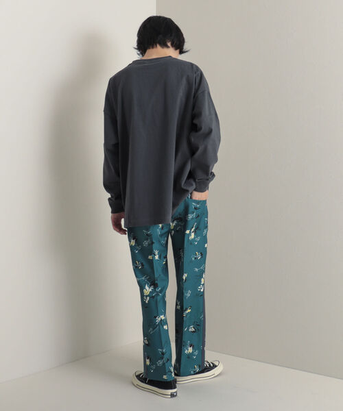 GLOSTER（グロスター）の「【GLOSTER/グロスター】Longchamp ヴィンテージプリント イージーパンツ フレアパンツ（その他パンツ・メンズ・ブラック系その他4/ベージュ系その他3/グリーン系その他2・MEDIUM/LARGE）」の12枚目の写真