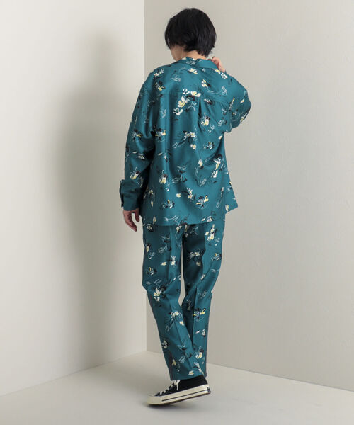 GLOSTER（グロスター）の「【GLOSTER/グロスター】Longchamp ヴィンテージプリント イージーパンツ フレアパンツ（その他パンツ・メンズ・ブラック系その他4/ベージュ系その他3/グリーン系その他2・MEDIUM/LARGE）」の17枚目の写真