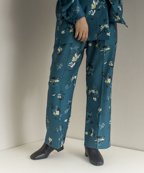 GLOSTER（グロスター）の「【GLOSTER/グロスター】Longchamp ヴィンテージプリント イージーパンツ フレアパンツ（その他パンツ・メンズ・ブラック系その他4/ベージュ系その他3/グリーン系その他2・MEDIUM/LARGE）」の18枚目の写真