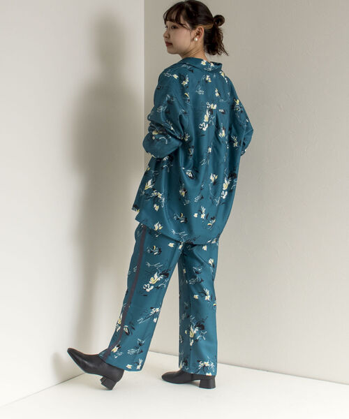 GLOSTER（グロスター）の「【GLOSTER/グロスター】Longchamp ヴィンテージプリント イージーパンツ フレアパンツ（その他パンツ・メンズ・ブラック系その他4/ベージュ系その他3/グリーン系その他2・MEDIUM/LARGE）」の22枚目の写真