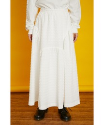 HeRIN.CYE | Jacquard volume skirt(スカート)