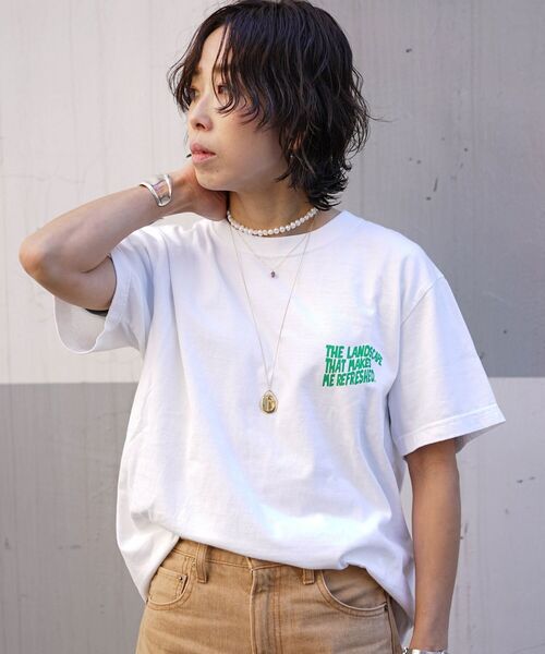 GOOD ROCK SPEED(グッドロックスピード)の「GOOD ROCK SPEED (グッドロックスピード) ロックグラフィックTシャツ THE LANDSCAPE (ウィメンズ・ユニセックス) /22ORG012W(Tシャツ/カットソー・レディース・ホワイト・MEDIUM)」の12枚目の写真