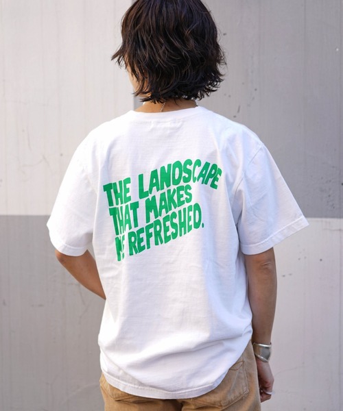 GOOD ROCK SPEED(グッドロックスピード)の「GOOD ROCK SPEED (グッドロックスピード) ロックグラフィックTシャツ THE LANDSCAPE (ウィメンズ・ユニセックス) /22ORG012W(Tシャツ/カットソー・レディース・ホワイト・MEDIUM)」の3枚目の写真