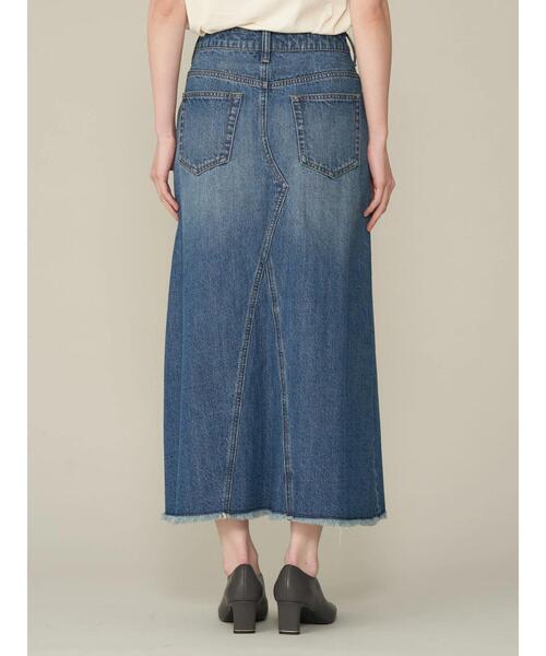 AMERICAN HOLIC（アメリカンホリック）の「デニムＡラインスカート（デニムスカート・レディース・グレー/ライトインディゴブルー・S/M/L）」の9枚目の写真