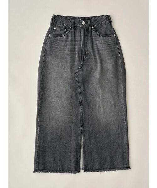 AMERICAN HOLIC（アメリカンホリック）の「デニムＡラインスカート（デニムスカート・レディース・グレー/ライトインディゴブルー・S/M/L）」の10枚目の写真