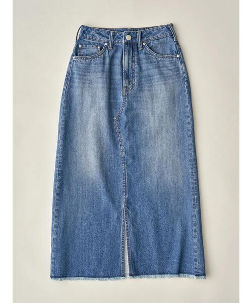 AMERICAN HOLIC（アメリカンホリック）の「デニムＡラインスカート（デニムスカート・レディース・グレー/ライトインディゴブルー・S/M/L）」の11枚目の写真
