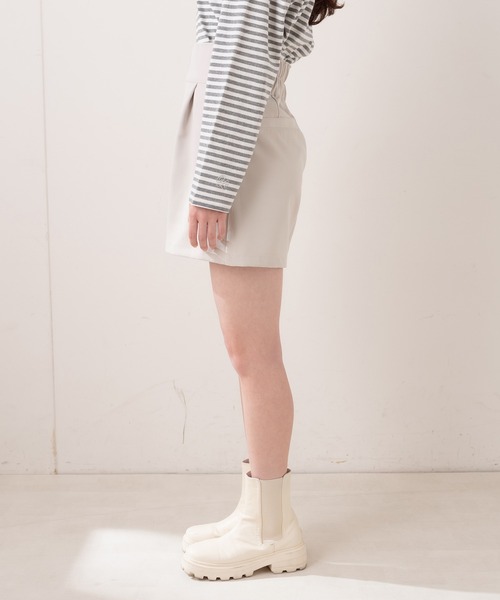 OLIVE des OLIVE（オリーブデオリーブ）の「ハイウエストショートパンツ（その他パンツ・レディース・オフホワイト/グレー/ブラック・FREE）」の17枚目の写真