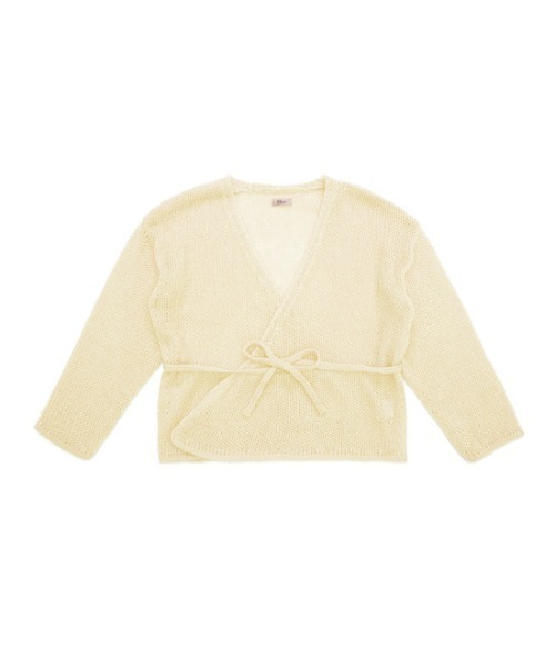 flower（フラワー）の「エアリーニットカーディガン（カーディガン/ボレロ・レディース・パープル/アイボリー・FREE）」の22枚目の写真