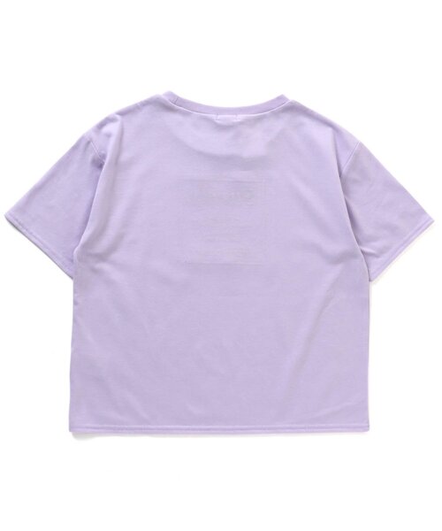 algy(アルジー)の「カラバリシシュウT(Tシャツ/カットソー・キッズ・ブラック/オレンジ/オフホワイト/ラベンダー・X-SMALL/SMALL/XX-SMALL/MEDIUM)」の6枚目の写真