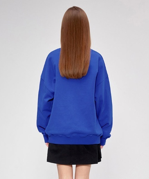KIRSH（キルシー）の「【日本限定】KIRSH BIG CHERRY SWEAT SHIRT JAPAN LIMITED ビッグチェリー スウェット トレーナー《コバルトブルー》（スウェット・レディース・ブルー・ONE SIZE）」の13枚目の写真