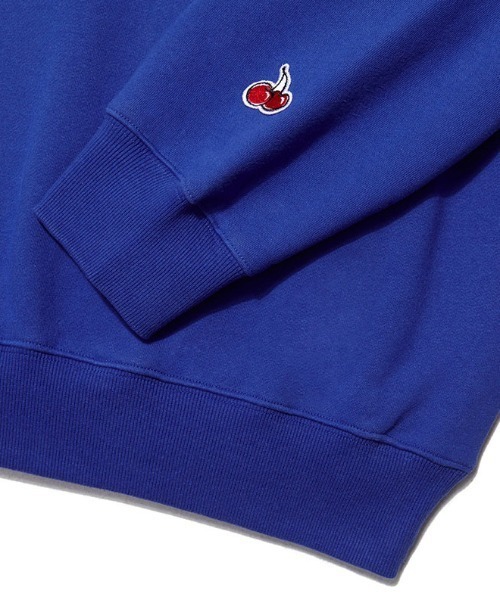 KIRSH（キルシー）の「【日本限定】KIRSH BIG CHERRY SWEAT SHIRT JAPAN LIMITED ビッグチェリー スウェット トレーナー《コバルトブルー》（スウェット・レディース・ブルー・ONE SIZE）」の18枚目の写真