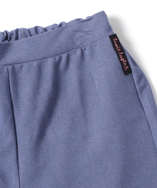 trois lapins kp(トロワラパンケーピー)の「デニム風6分丈パンツ(100-130cm)(デニムパンツ・キッズ・ブラック/ピンク/ブルー・110cm/100cm/120cm/130cm)」の7枚目の写真
