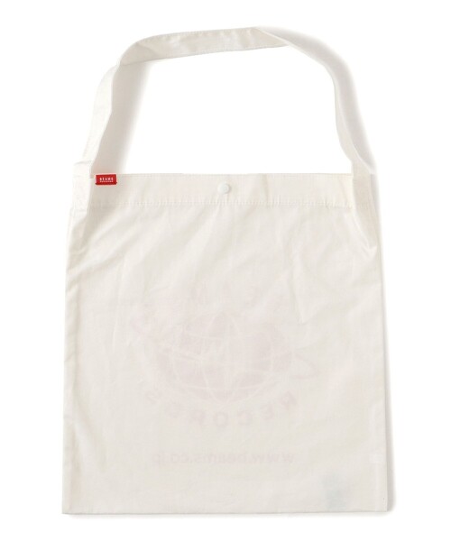 BEAMS RECORDS(ビームスレコーズ)の「Twill Cotton Shopper(エコバッグ/サブバッグ・メンズ・ホワイト・ONE SIZE)」の3枚目の写真