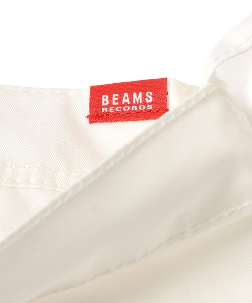 BEAMS RECORDS(ビームスレコーズ)の「Twill Cotton Shopper(エコバッグ/サブバッグ・メンズ・ホワイト・ONE SIZE)」の6枚目の写真