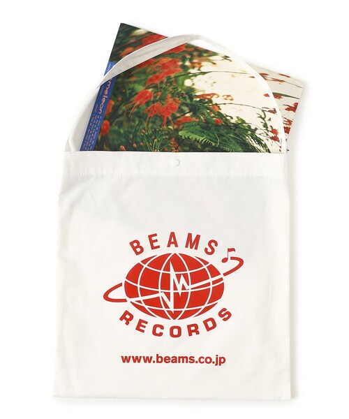 BEAMS RECORDS(ビームスレコーズ)の「Twill Cotton Shopper(エコバッグ/サブバッグ・メンズ・ホワイト・ONE SIZE)」の7枚目の写真