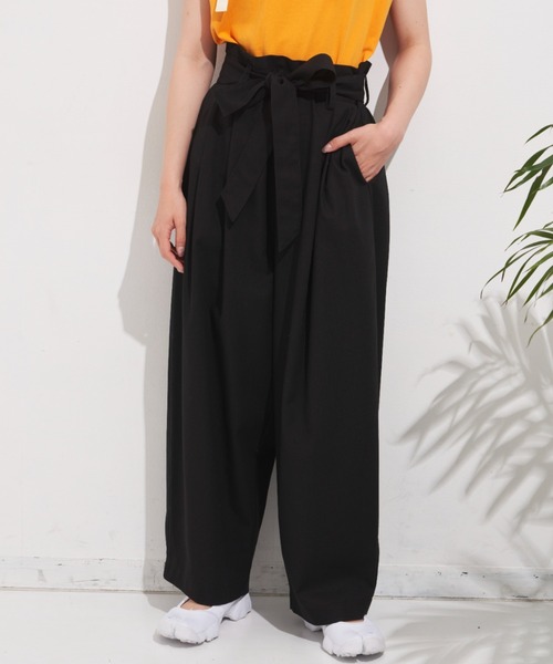 リボン付きハイウエストパンツ その他パンツ Merlot メルロー のファッション通販 Zozotown