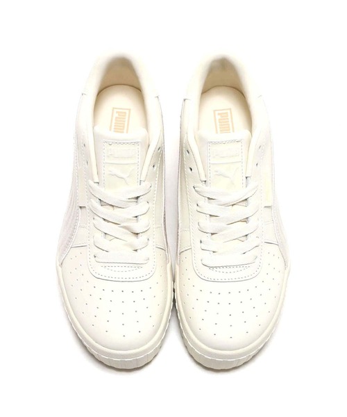PUMA（プーマ）の「PUMA CALI WEDGE EMBROIDERY WNS / プーマ カリ ウェッジ エンブロイダリー ウィメンズ（スニーカー・レディース・ベージュ/ブラック・25.0cm/23.5cm/24.5cm/24.0cm/23.0cm/22.5cm）」の6枚目の写真