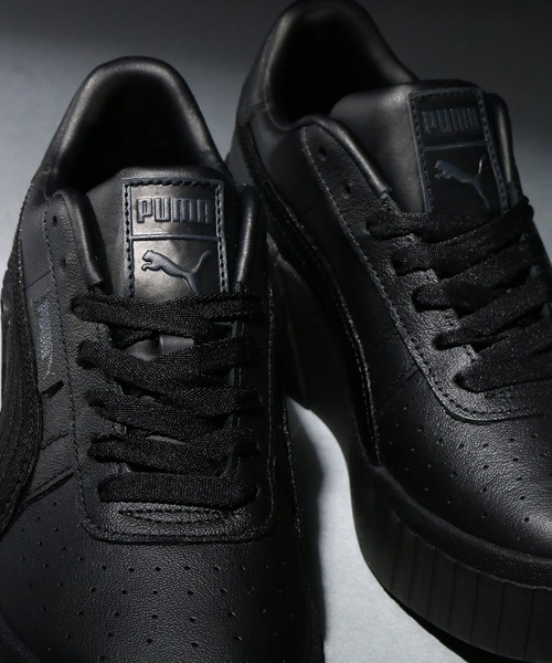 PUMA（プーマ）の「PUMA CALI WEDGE EMBROIDERY WNS / プーマ カリ ウェッジ エンブロイダリー ウィメンズ（スニーカー・レディース・ベージュ/ブラック・25.0cm/23.5cm/24.5cm/24.0cm/23.0cm/22.5cm）」の21枚目の写真