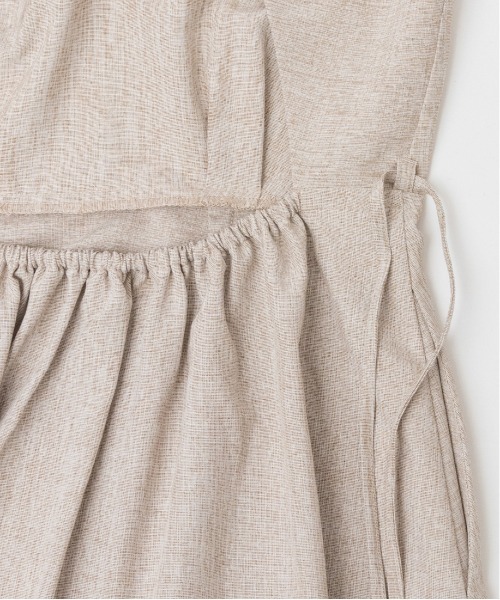 RANDA（ランダ）の「ビスチェ付きバックオープンワンピース（ワンピース・レディース・ベージュ/ブラウン/グレー・1/0）」の6枚目の写真