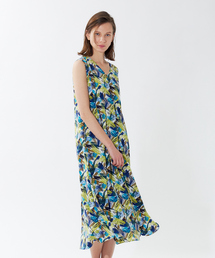 qualite | ペイントブラッシュプリント2WAYワンピース(ワンピース)