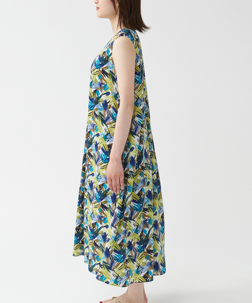 qualite（カリテ）の「ペイントブラッシュプリント2WAYワンピース（ワンピース・レディース・その他・フリー）」の12枚目の写真