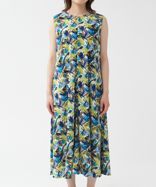 qualite（カリテ）の「ペイントブラッシュプリント2WAYワンピース（ワンピース・レディース・その他・フリー）」の3枚目の写真