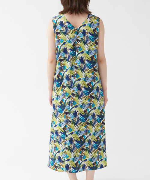 qualite（カリテ）の「ペイントブラッシュプリント2WAYワンピース（ワンピース・レディース・その他・フリー）」の7枚目の写真