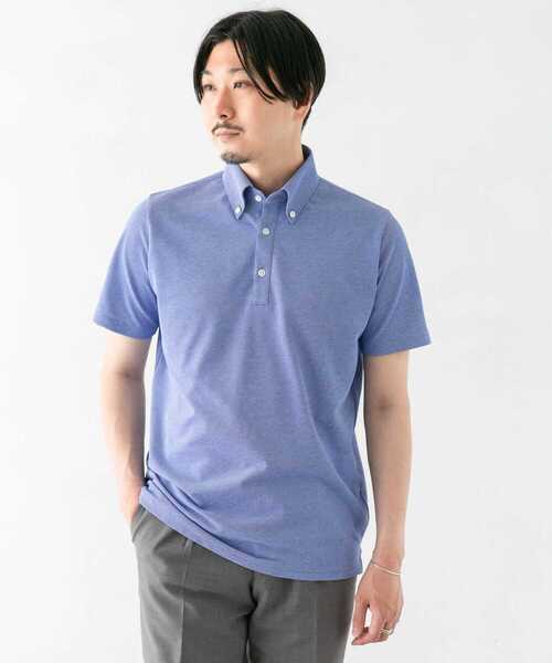 URBAN RESEARCH DOORS(アーバンリサーチドアーズ)の「LIFE STYLE TAILOR ボタンダウン半袖プルオーバー(ポロシャツ・メンズ・ホワイト/グリーン/ブルー/ネイビー・MEDIUM/LARGE)」の7枚目の写真