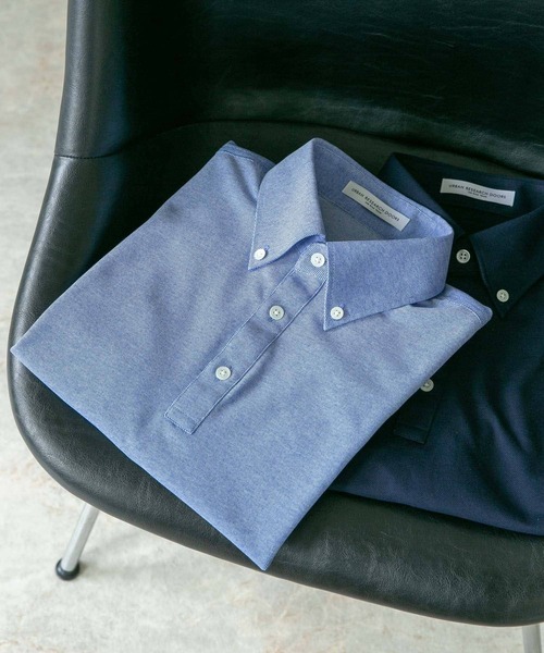 URBAN RESEARCH DOORS(アーバンリサーチドアーズ)の「LIFE STYLE TAILOR ボタンダウン半袖プルオーバー(ポロシャツ・メンズ・ホワイト/グリーン/ブルー/ネイビー・MEDIUM/LARGE)」の16枚目の写真