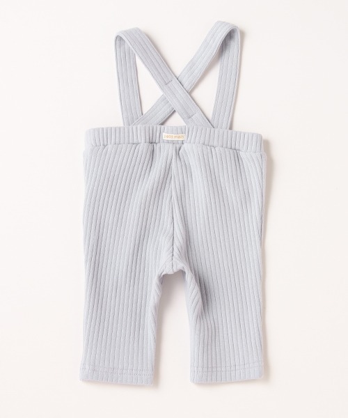 petit main（プティマイン）の「ストラップハイウエストパンツ（その他パンツ・キッズ・サックスブルー/ブラック/ベージュ・80ｃｍ/70cm）」の8枚目の写真