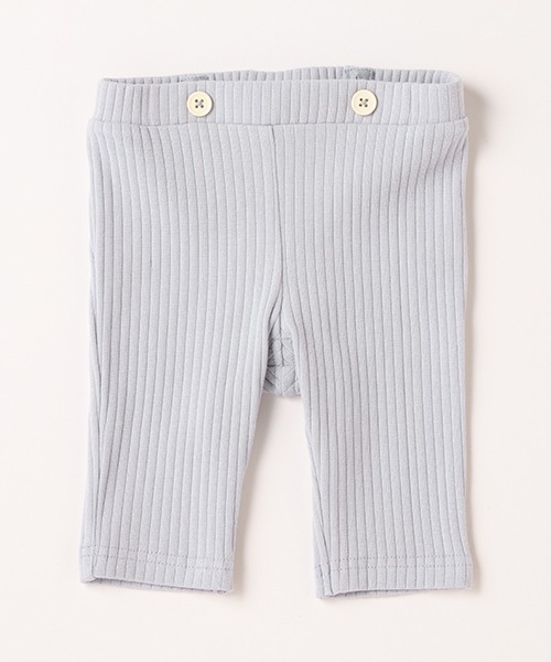 petit main（プティマイン）の「ストラップハイウエストパンツ（その他パンツ・キッズ・サックスブルー/ブラック/ベージュ・80ｃｍ/70cm）」の14枚目の写真