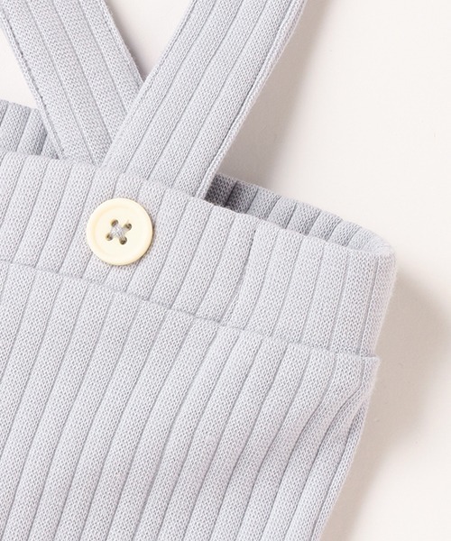 petit main（プティマイン）の「ストラップハイウエストパンツ（その他パンツ・キッズ・サックスブルー/ブラック/ベージュ・80ｃｍ/70cm）」の13枚目の写真