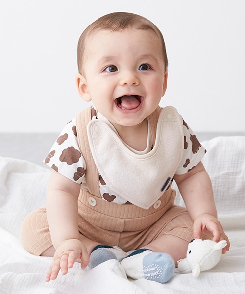 petit main（プティマイン）の「ストラップハイウエストパンツ（その他パンツ・キッズ・サックスブルー/ブラック/ベージュ・80ｃｍ/70cm）」の11枚目の写真