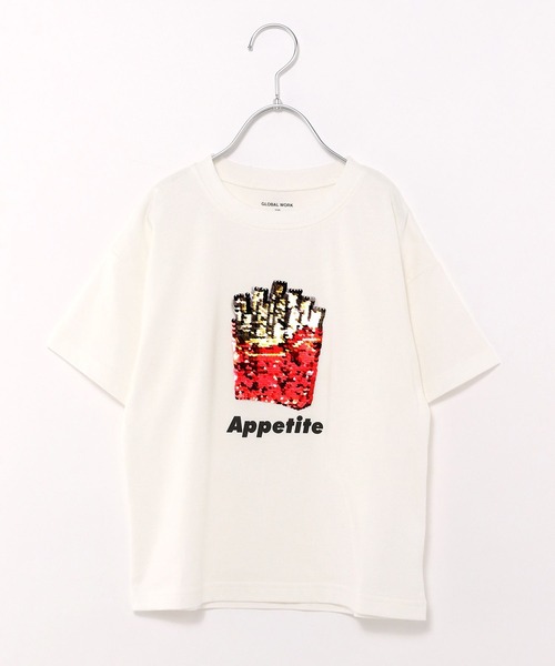 セール】キッズ/DRY/スパンコールTシャツ半袖/267201（Tシャツ