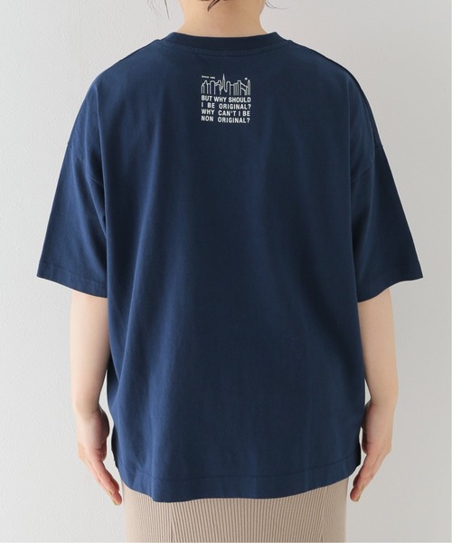 Manhattan Portage(マンハッタンポーテージ)の「【Manhattan Portage / マンハッタン ポーテージ】ショートスリーブプリントTシャツ(Tシャツ/カットソー・レディース・ホワイト/ブラック/ネイビー・FREE)」の12枚目の写真