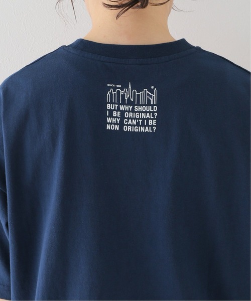 Manhattan Portage(マンハッタンポーテージ)の「【Manhattan Portage / マンハッタン ポーテージ】ショートスリーブプリントTシャツ(Tシャツ/カットソー・レディース・ホワイト/ブラック/ネイビー・FREE)」の22枚目の写真