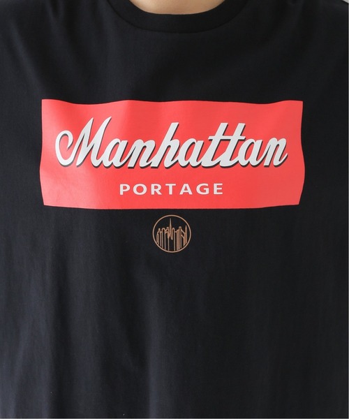 Manhattan Portage(マンハッタンポーテージ)の「【Manhattan Portage / マンハッタン ポーテージ】ショートスリーブプリントTシャツ(Tシャツ/カットソー・レディース・ホワイト/ブラック/ネイビー・FREE)」の5枚目の写真
