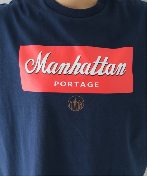 Manhattan Portage(マンハッタンポーテージ)の「【Manhattan Portage / マンハッタン ポーテージ】ショートスリーブプリントTシャツ(Tシャツ/カットソー・レディース・ホワイト/ブラック/ネイビー・FREE)」の13枚目の写真