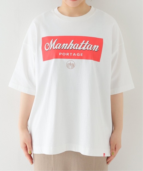 Manhattan Portage(マンハッタンポーテージ)の「【Manhattan Portage / マンハッタン ポーテージ】ショートスリーブプリントTシャツ(Tシャツ/カットソー・レディース・ホワイト/ブラック/ネイビー・FREE)」の14枚目の写真