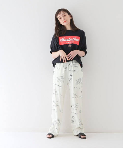 Manhattan Portage(マンハッタンポーテージ)の「【Manhattan Portage / マンハッタン ポーテージ】ショートスリーブプリントTシャツ(Tシャツ/カットソー・レディース・ホワイト/ブラック/ネイビー・FREE)」の11枚目の写真