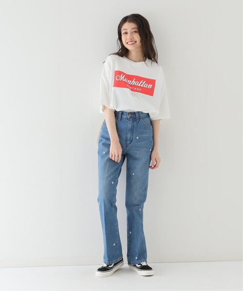 Manhattan Portage(マンハッタンポーテージ)の「【Manhattan Portage / マンハッタン ポーテージ】ショートスリーブプリントTシャツ(Tシャツ/カットソー・レディース・ホワイト/ブラック/ネイビー・FREE)」の21枚目の写真