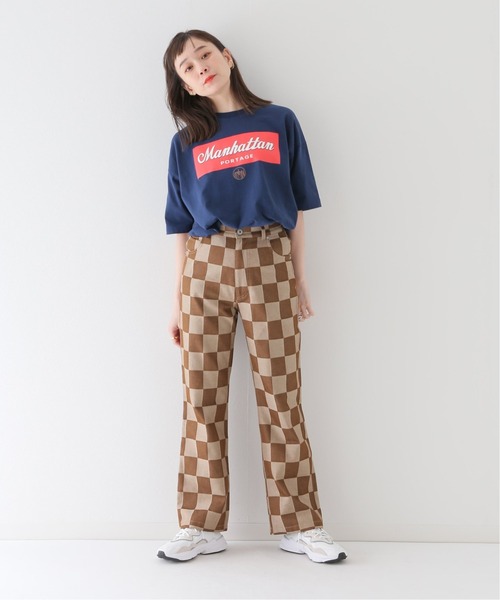 Manhattan Portage(マンハッタンポーテージ)の「【Manhattan Portage / マンハッタン ポーテージ】ショートスリーブプリントTシャツ(Tシャツ/カットソー・レディース・ホワイト/ブラック/ネイビー・FREE)」の18枚目の写真