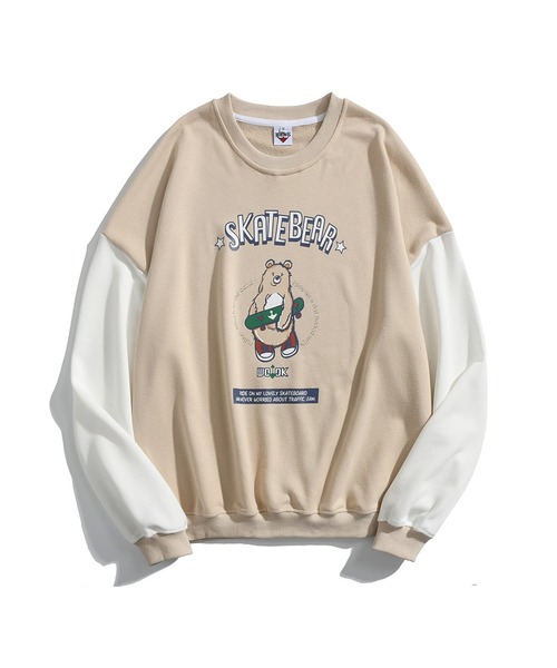 セール Hook Original アメカジイラストプリントスウェット スウェット Hook フック のファッション通販 Zozotown