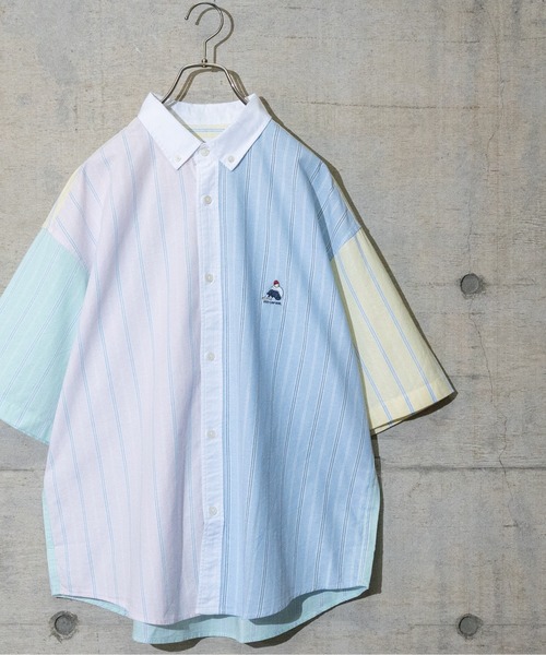 Red Cap Girl(レッドキャプガール)の「【a-r】〔Red Cap Girl/レッドキャップガール〕オックスワンポイント刺繍”RCGロゴ” BD半袖ビッグシャツ/ルーズシルエットシャツ(シャツ/ブラウス・メンズ・ホワイト/サックスブルー/イエロー/ライトグリーン/その他/マルチ/イエロー系その他/ピンク系その他/ライトグリーン系/サックスブルー系/ホワイト系その他/その他2/その他3/ピンク系その他2/ライトグリーン系2/ライトグリーン系3/サックスブルー系2/サックスブルー系3・MEDIUM/LARGE/X-LARGE)」の18枚目の写真