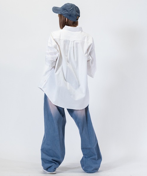 Red Cap Girl(レッドキャプガール)の「【a-r】〔Red Cap Girl/レッドキャップガール〕オックスワンポイント刺繍”RCGロゴ” BD半袖ビッグシャツ/ルーズシルエットシャツ(シャツ/ブラウス・メンズ・ホワイト/サックスブルー/イエロー/ライトグリーン/その他/マルチ/イエロー系その他/ピンク系その他/ライトグリーン系/サックスブルー系/ホワイト系その他/その他2/その他3/ピンク系その他2/ライトグリーン系2/ライトグリーン系3/サックスブルー系2/サックスブルー系3・MEDIUM/LARGE/X-LARGE)」の22枚目の写真