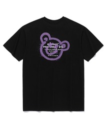 【ISTKUNST】BEAR & SMILEY TEE / イストクンスト ベアー アンド スマイリー グラフィック Tシャツ