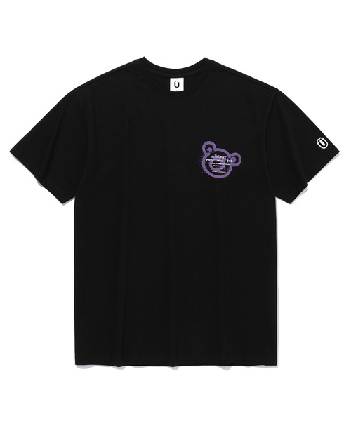 ISTKUNST】BEAR & SMILEY TEE / イストクンスト ベアー アンド